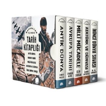Dakikalar İçinde Tarih Kitaplığı (5 Kitap) - Kronik Kitap Kitap