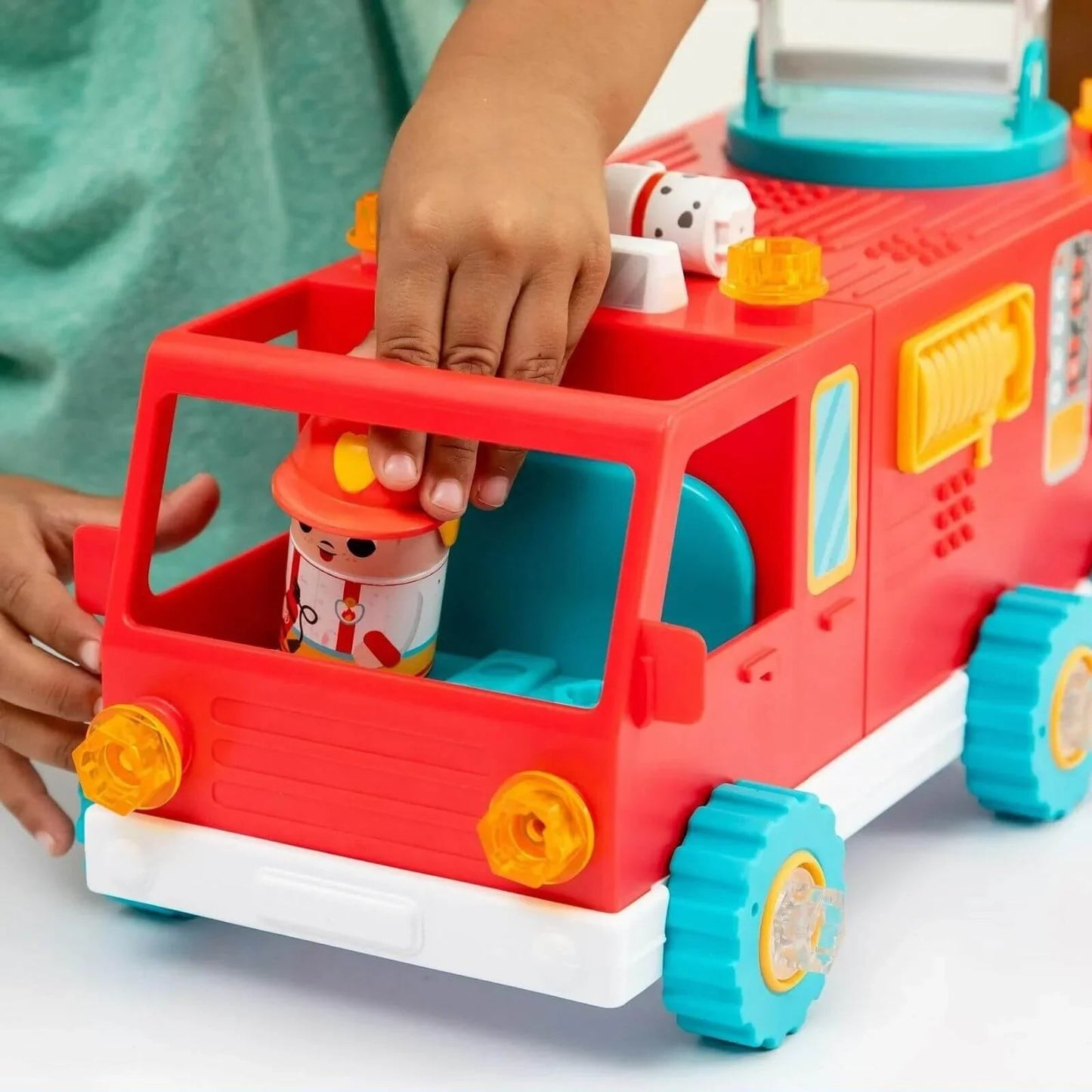 Design&Drill Bolt Buddies Fire Truck - mezetto ebebek ebebek
