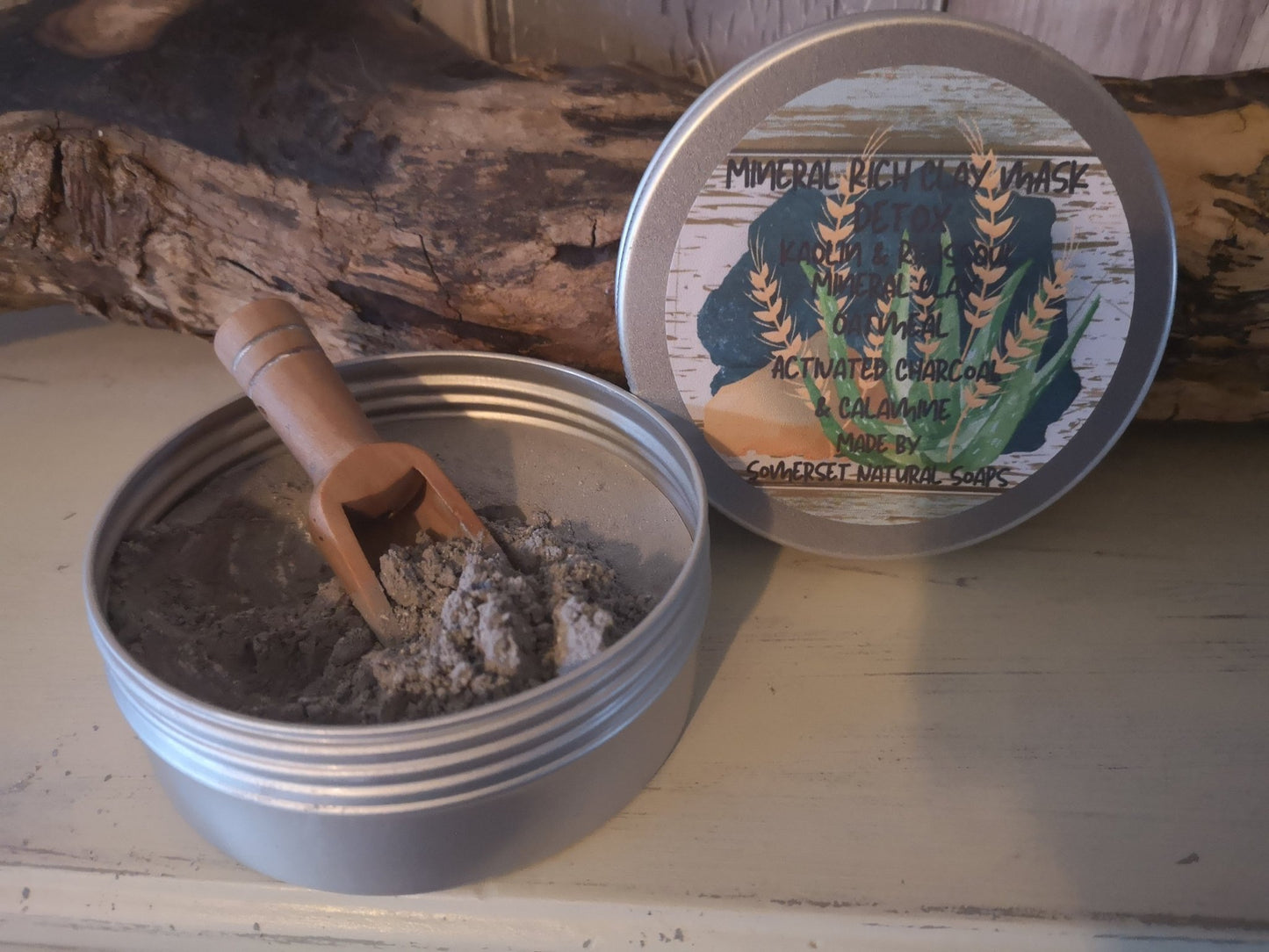 Detox Mineral Facial Mask - mezetto Shopify Collective Somerset Natural Soaps