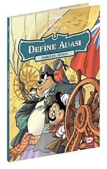 Disney Çizgi Klasikler – DEFİNE ADASI BAŞROLDE MICKEY - Beta Kids Kitap