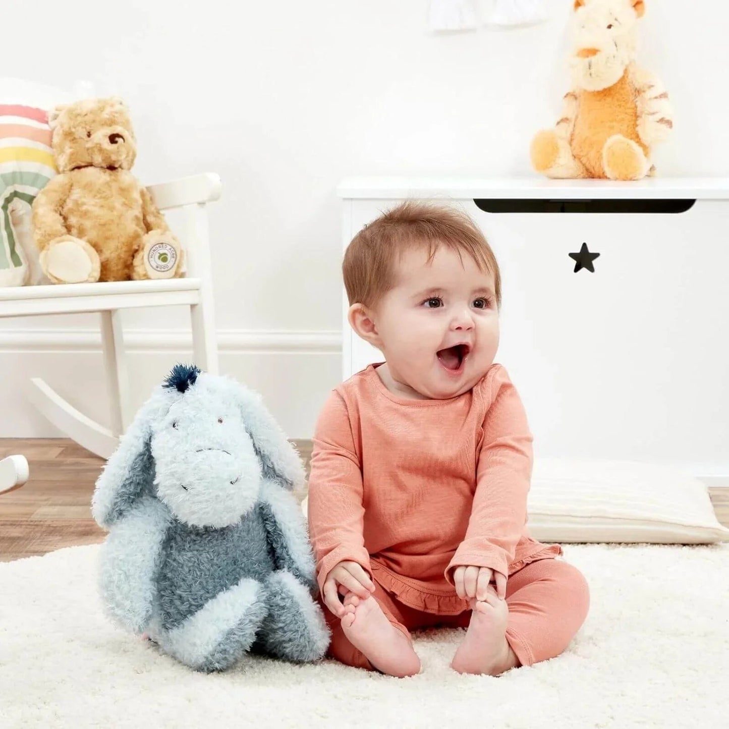 Disney Winnie The Pooh Cuddly Eeyore - Blue - mezetto ebebek ebebek