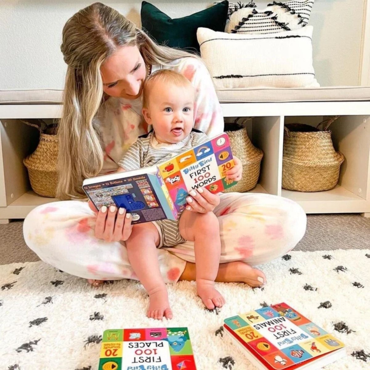 Ditty Bird First 100 Animals Book - mezetto ebebek ebebek