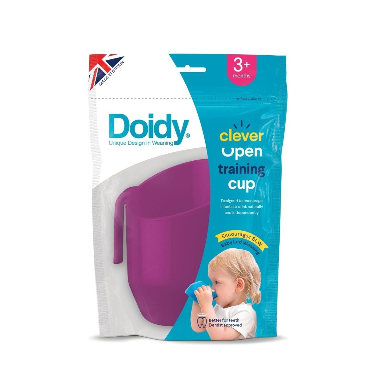 Doidy Cup - Purple - mezetto ebebek ebebek