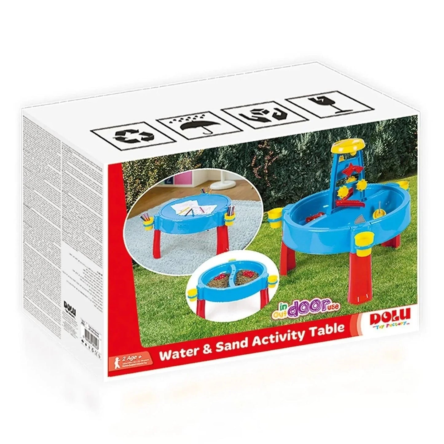 Dolu 3 - in - 1 Activity Play Table - mezetto ebebek ebebek