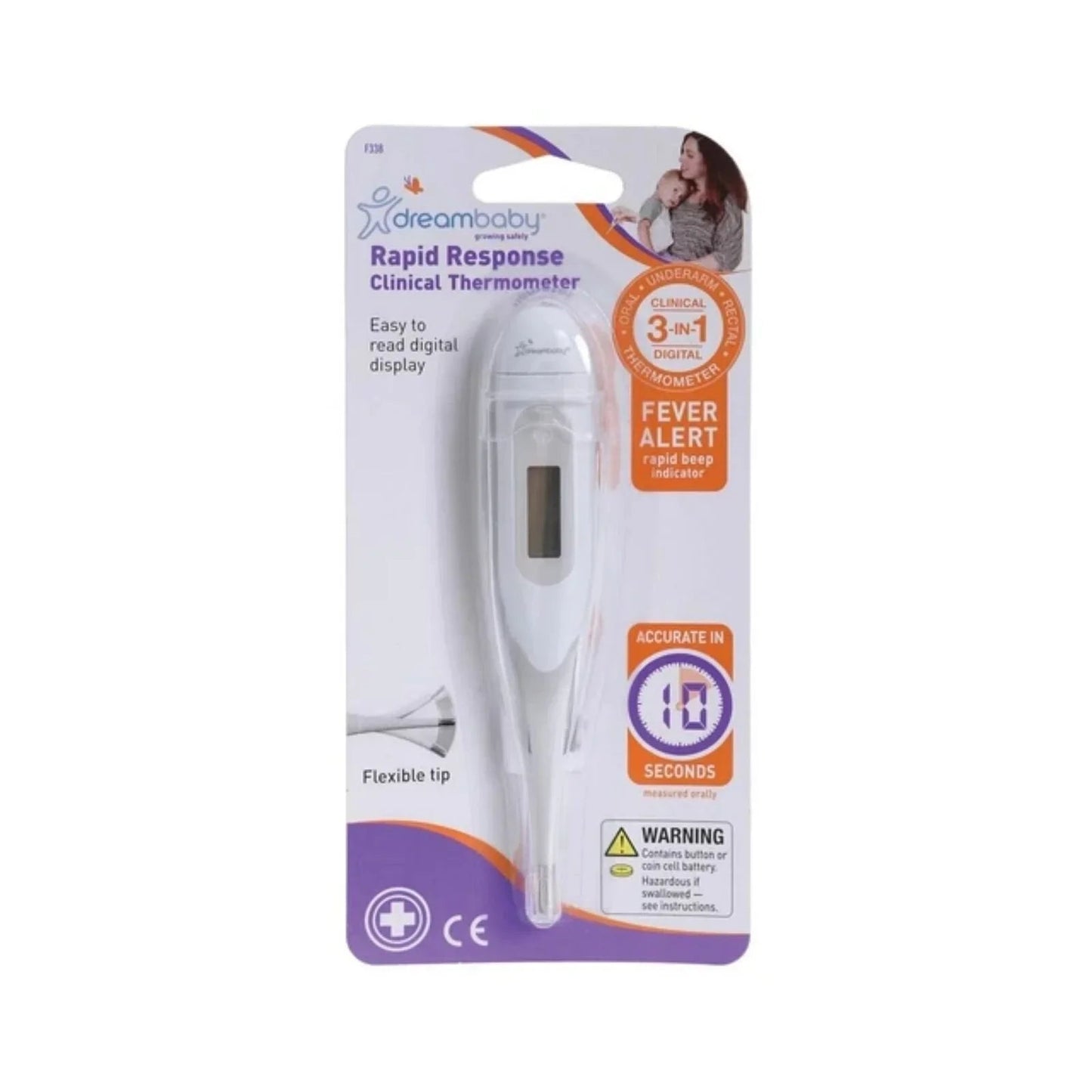 Dreambaby Rapid Response Clinical Digital Thermometer - mezetto ebebek ebebek