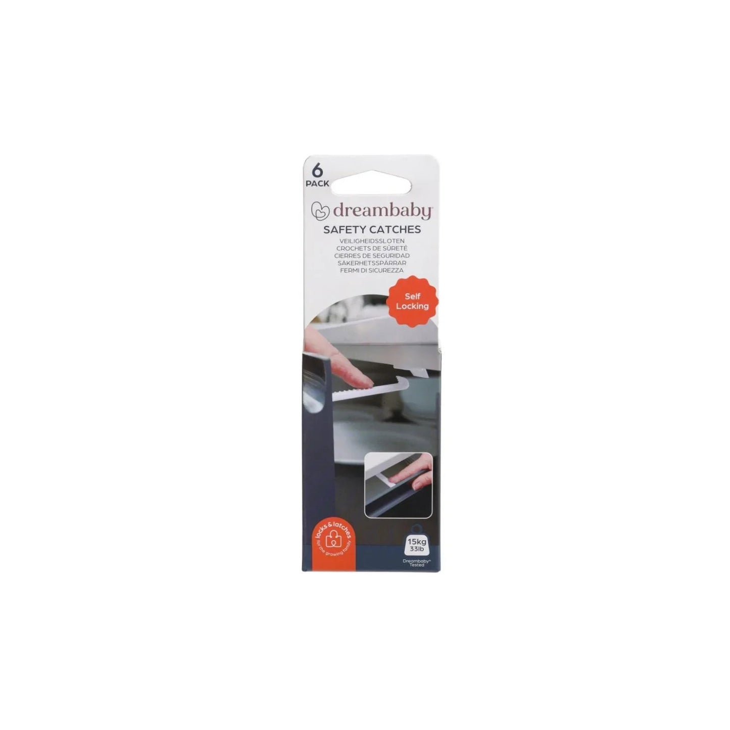 Dreambaby Safety Catches 6 pcs - mezetto ebebek ebebek