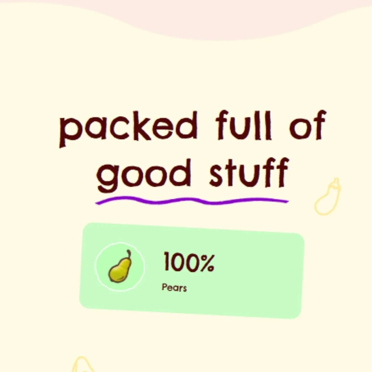 Ella's Kitchen Organic Pears First Tastes Baby Food Pouch 4+ months 70g - mezetto ebebek ebebek