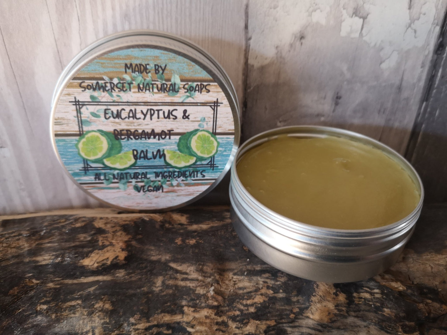 Eucaluptus & Bergamot Balm - mezetto Shopify Collective Somerset Natural Soaps