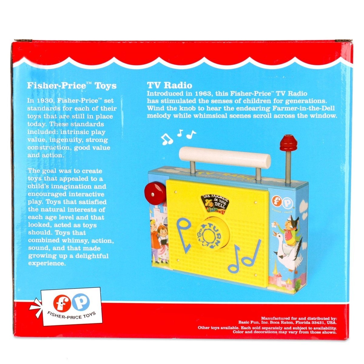Fisher Price Classic TV/Radio - mezetto ebebek ebebek
