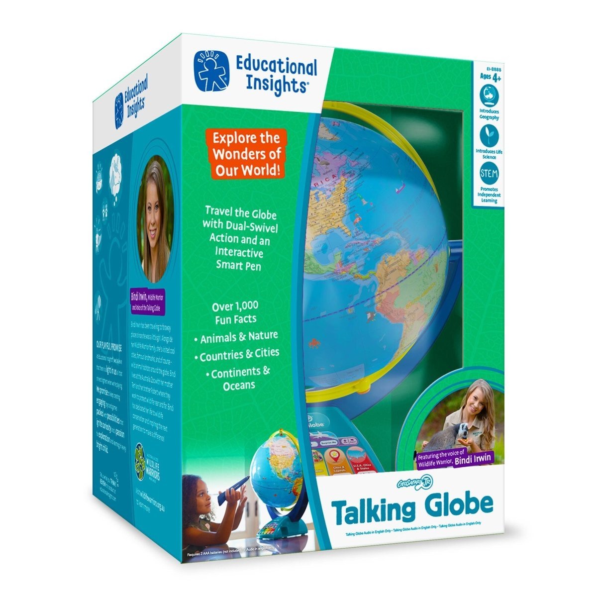 GeoSafari Jr. Talking Globe - mezetto ebebek ebebek