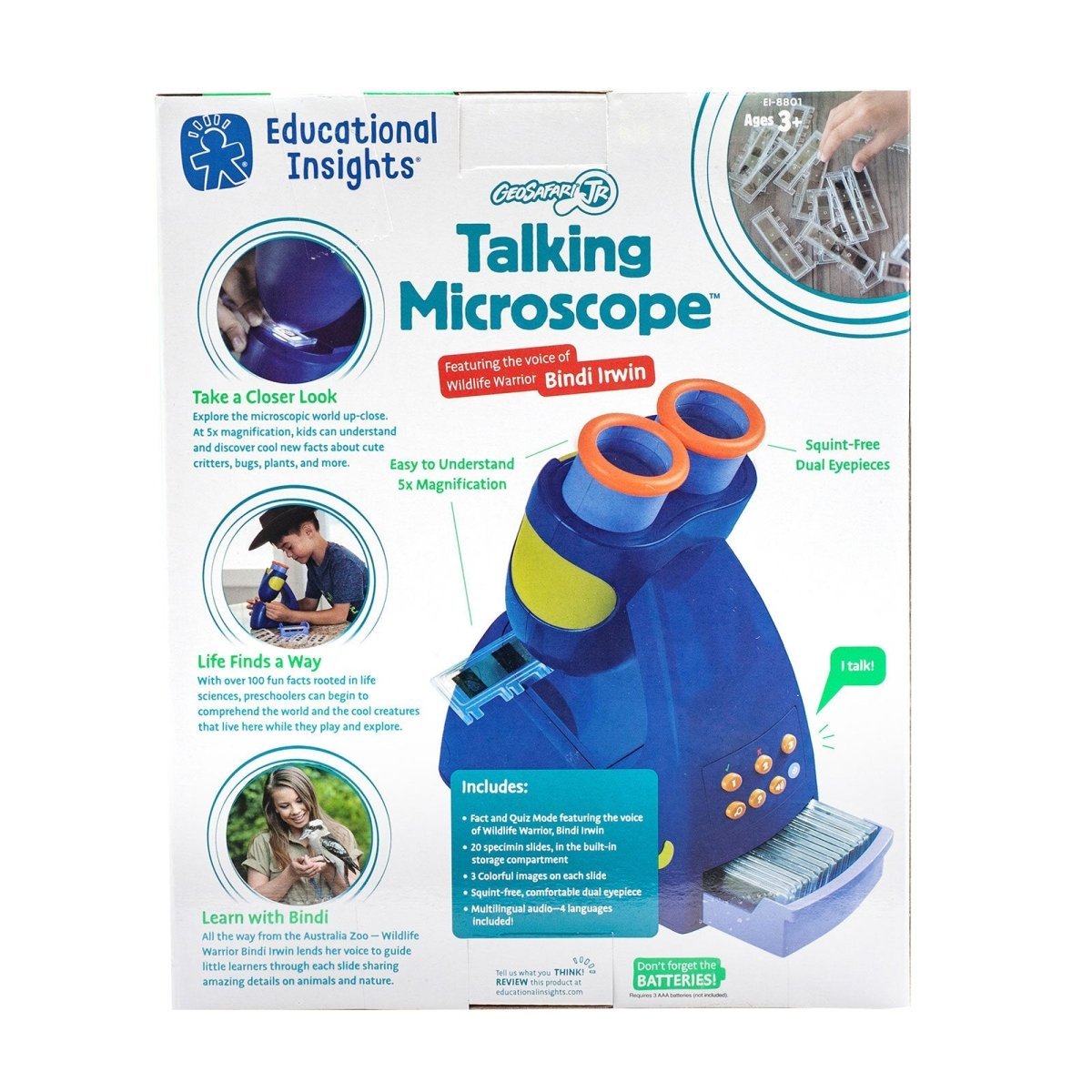 GeoSafari Jr. Talking Microscope - mezetto ebebek ebebek
