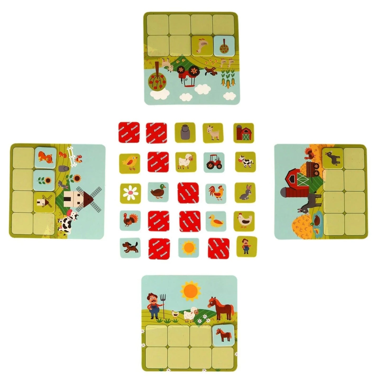 Happy Farm Bingo - mezetto ebebek ebebek