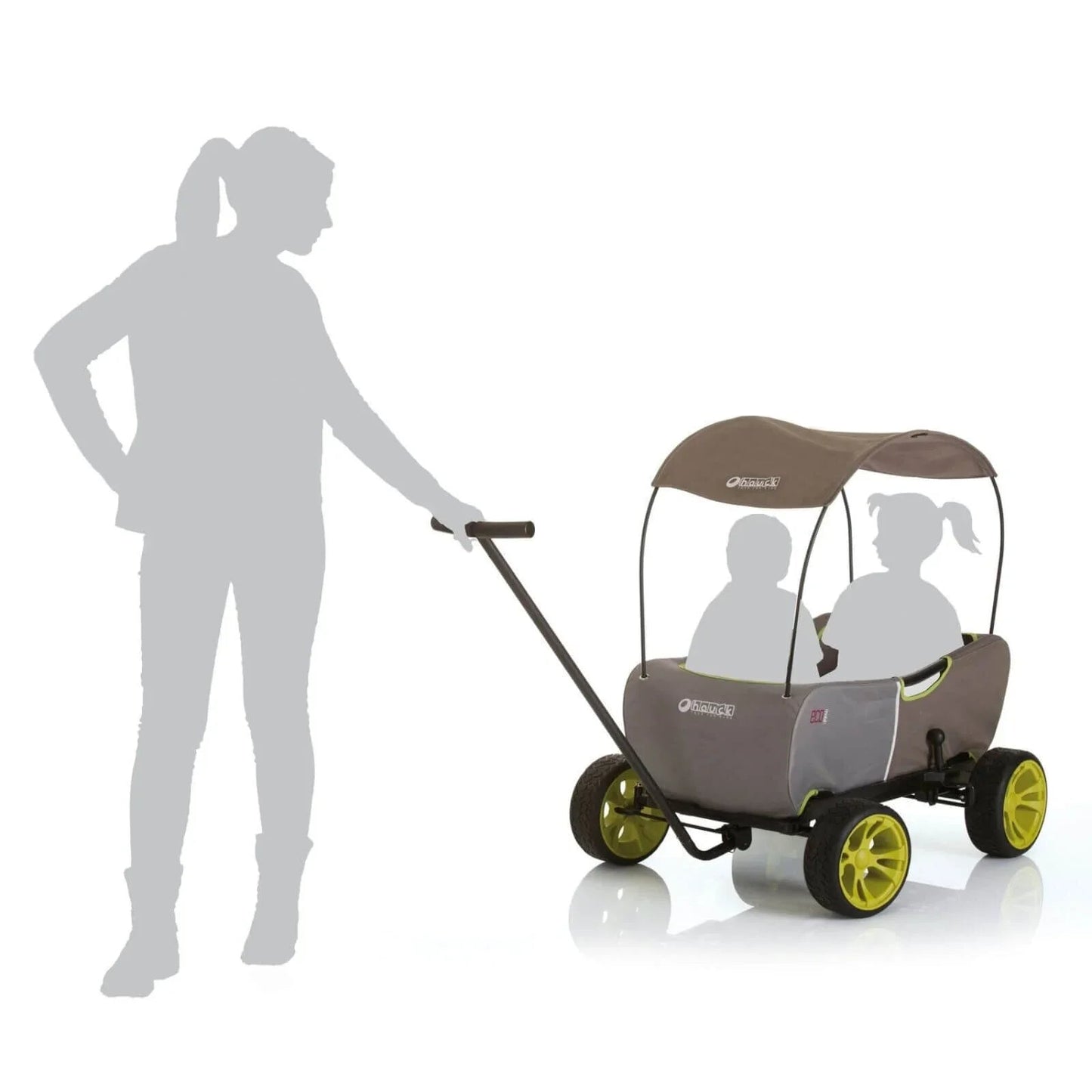 Hauck Eco Mobil Wagon - Green - mezetto ebebek ebebek