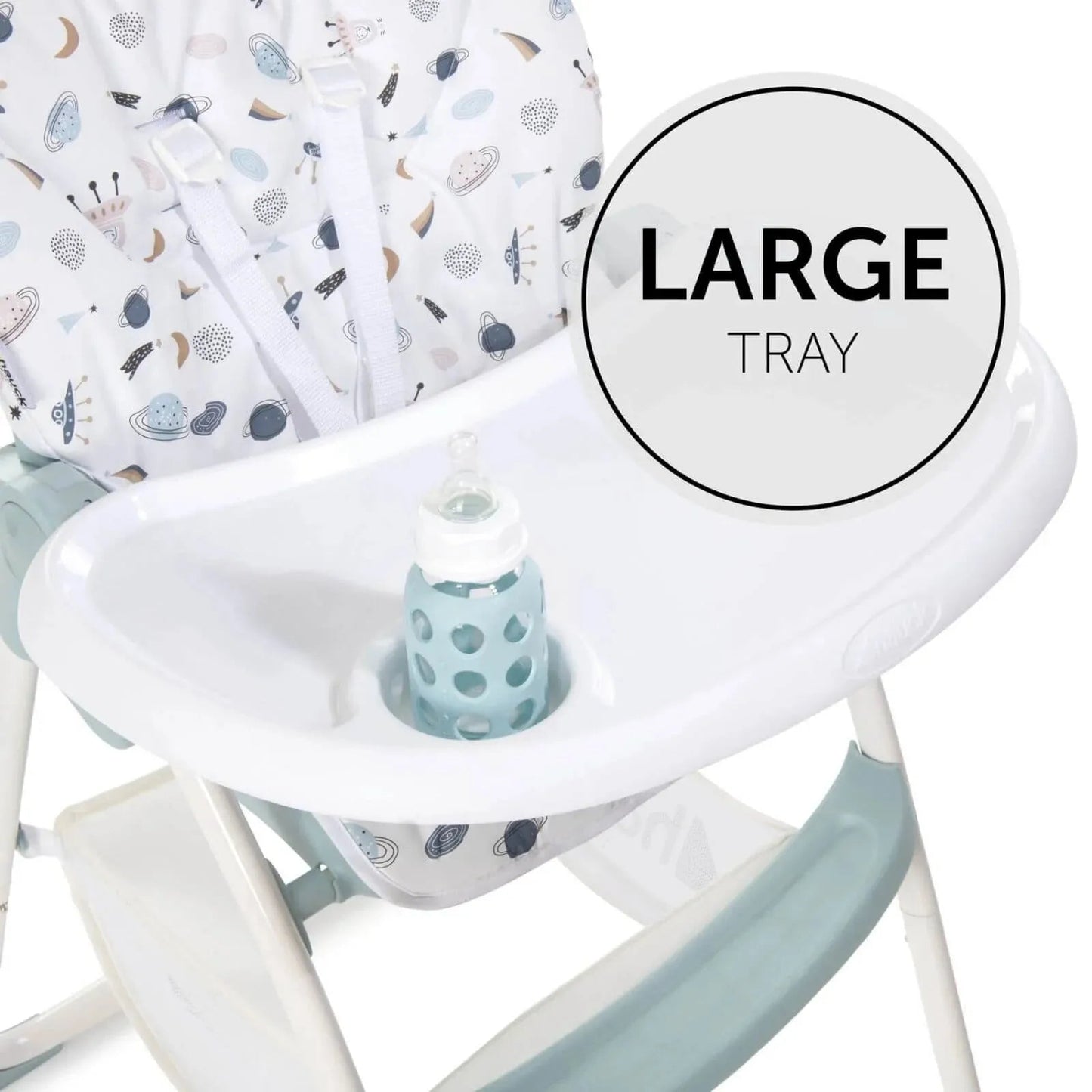 Hauck Sit N Fold Highchair - Space - mezetto ebebek ebebek