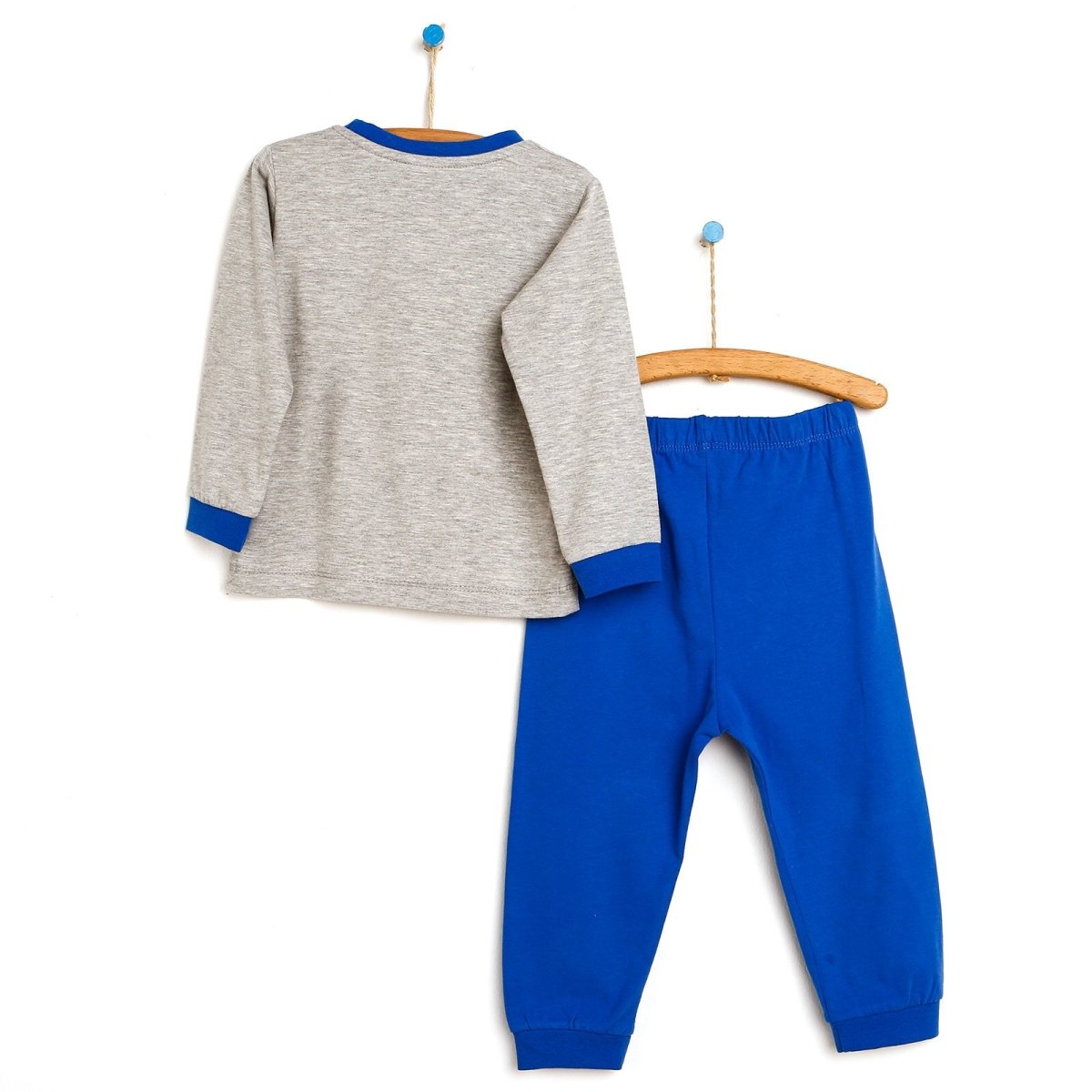 HelloBaby Basic Baby Boy Pyjamas Set - mezetto ebebek ebebek