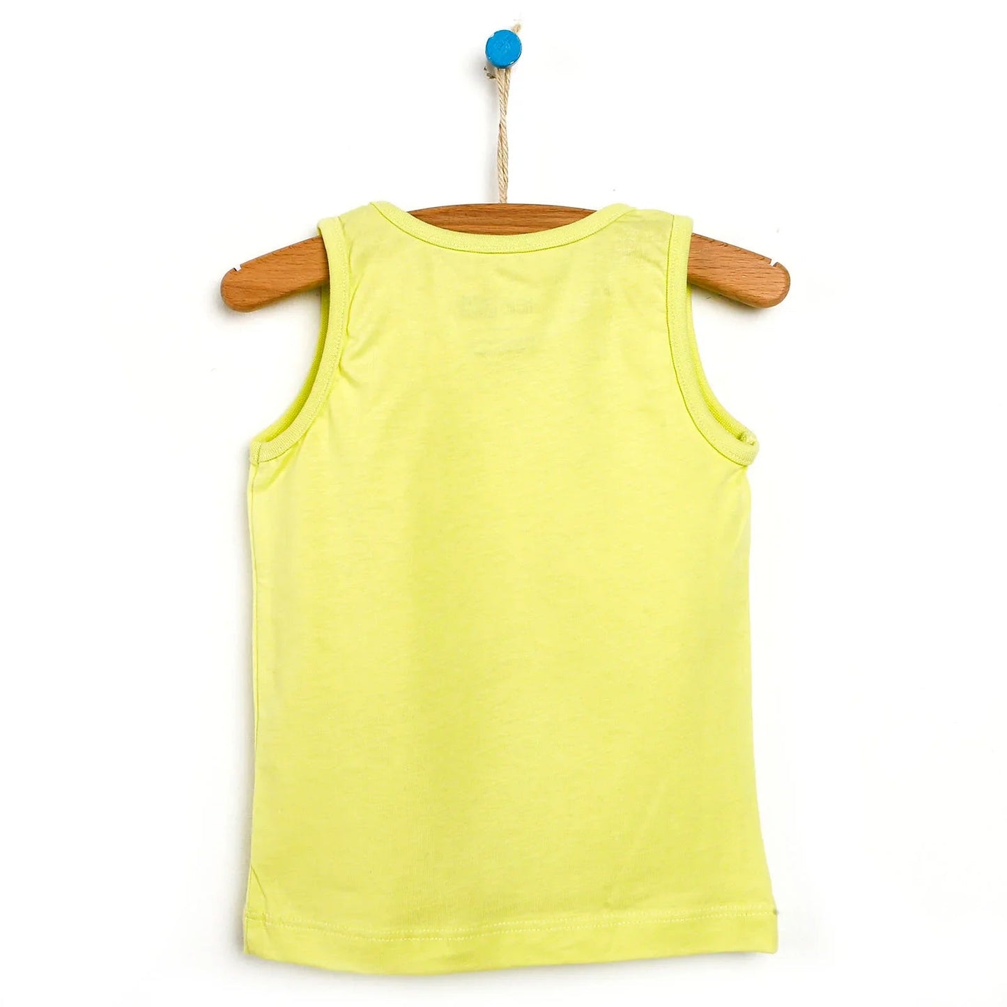 HelloBaby Basic Baby Boy Tank Top - Light Green - mezetto ebebek ebebek