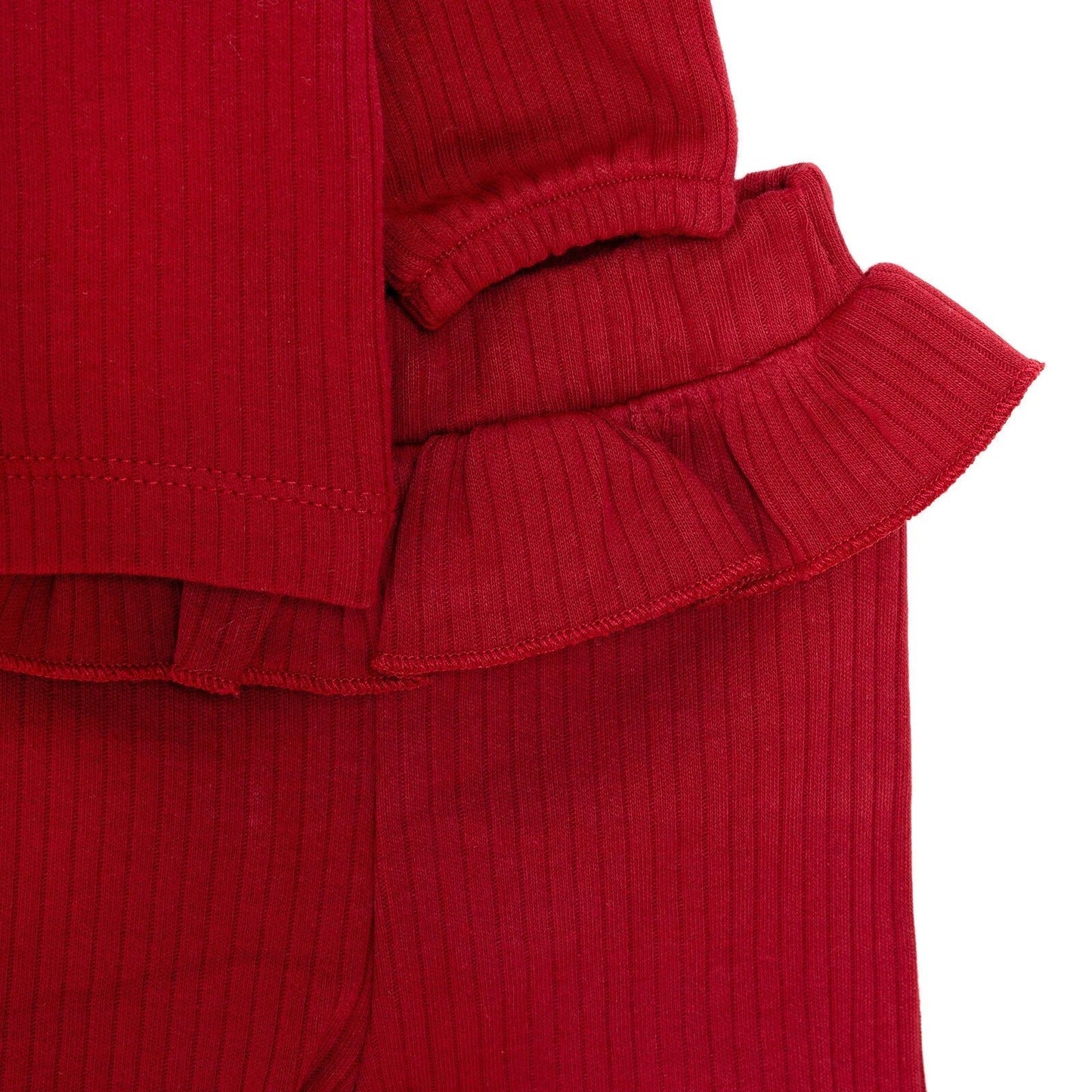 HelloBaby Basic Baby Girl Jogger - Maroon - mezetto ebebek ebebek