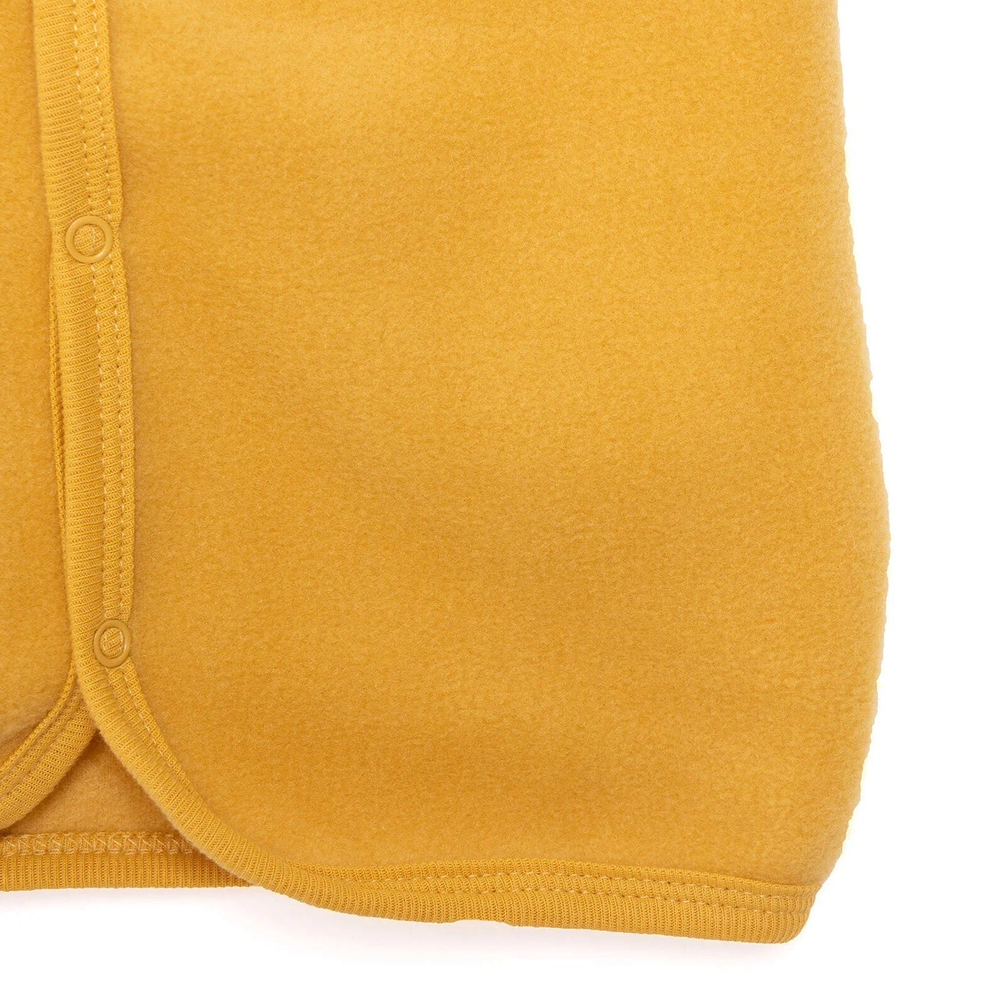 HelloBaby Basic Fleece Vest - Dark Yellow - mezetto ebebek ebebek