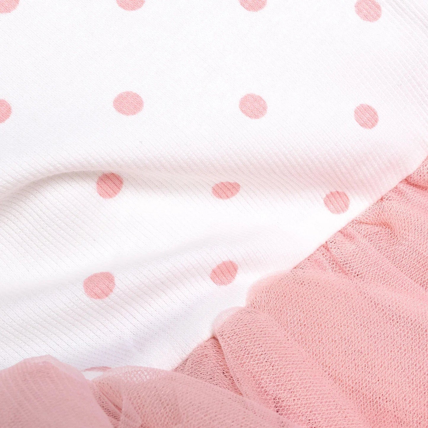 HelloBaby Basic Girl Tulle Dress - Printed - mezetto ebebek ebebek