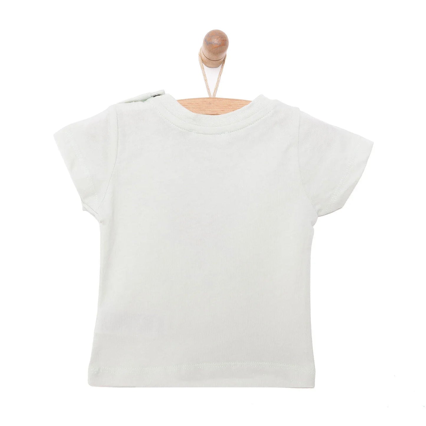 HelloBaby Basic Pirate Printed Tshirt - Green - mezetto ebebek ebebek