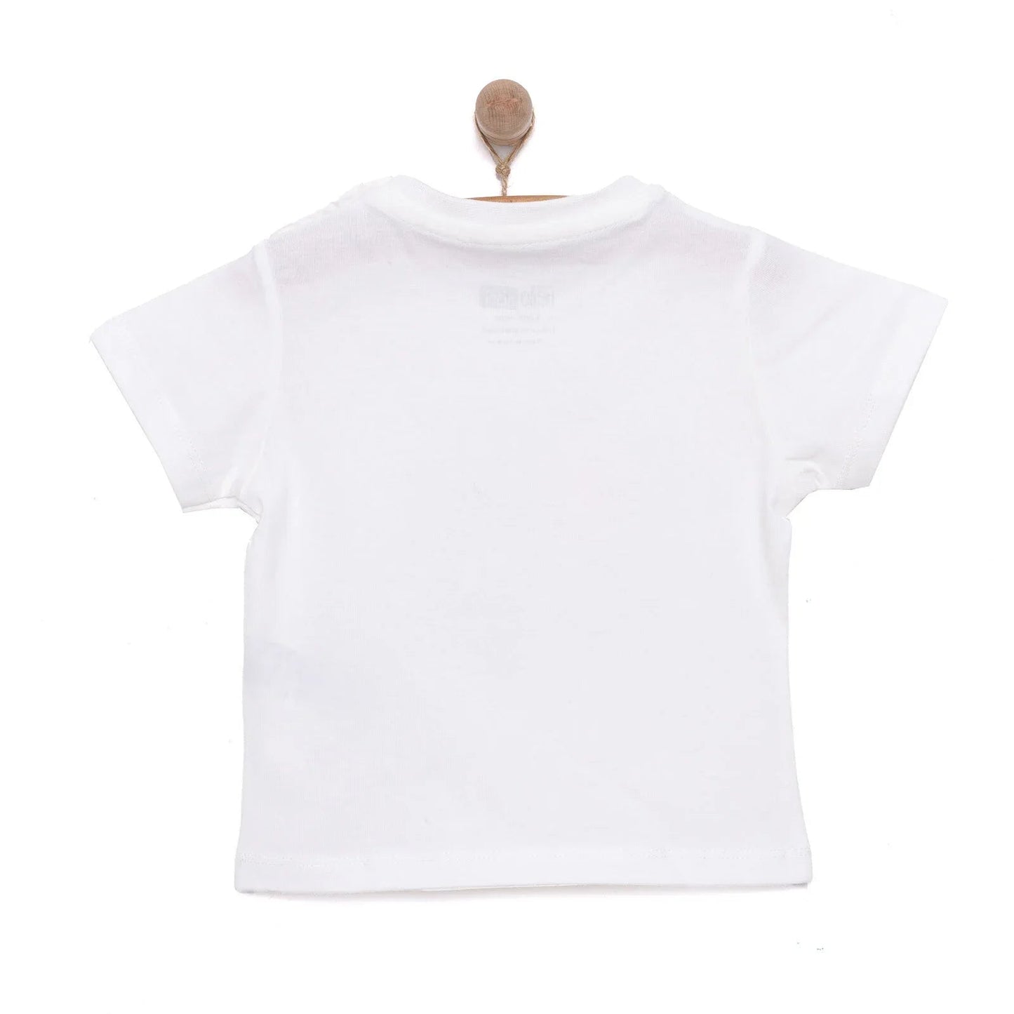HelloBaby Basic T-shirt - Ecru - mezetto ebebek ebebek
