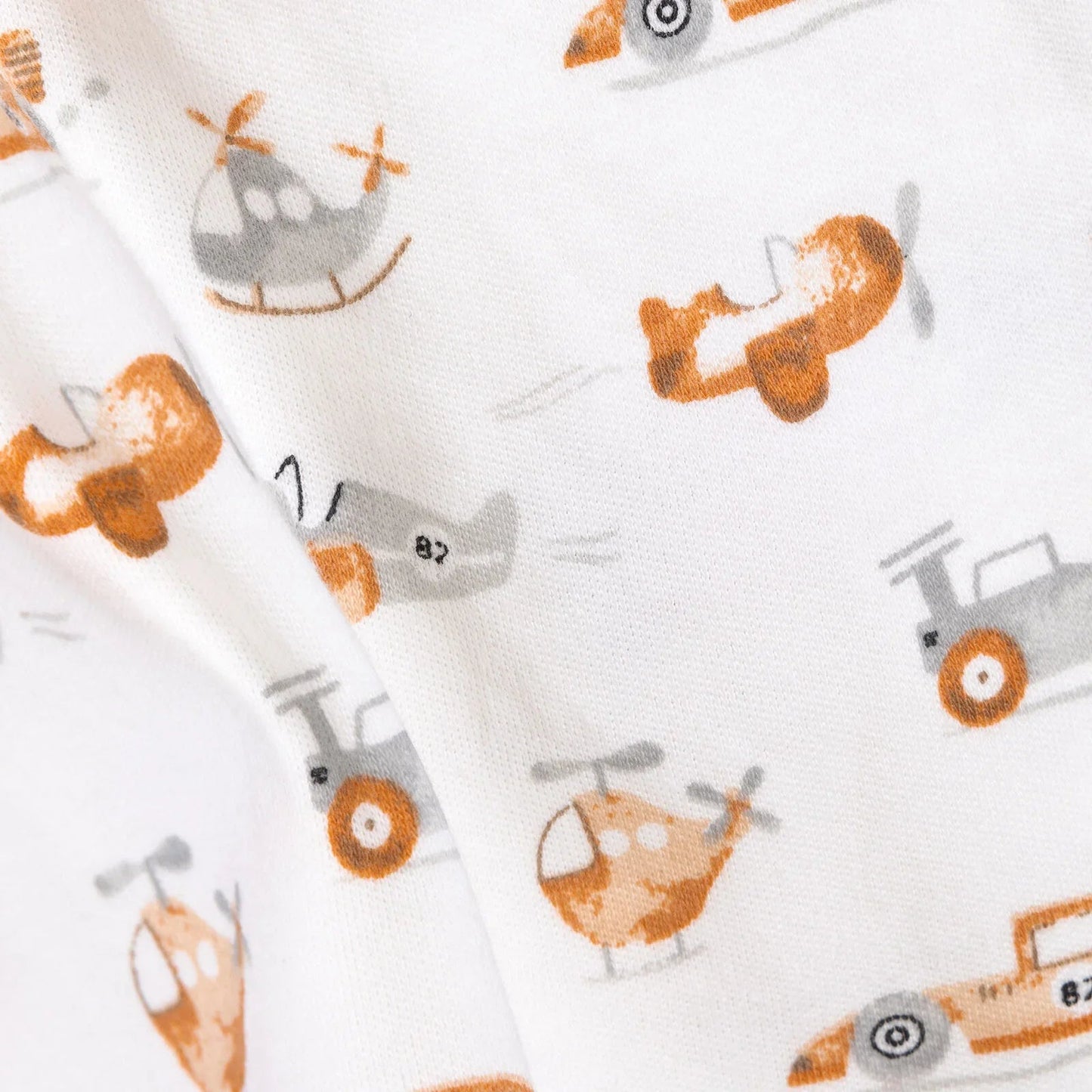 HelloBaby Boy Long Sleeve Bodysuit - Ecru - mezetto ebebek ebebek
