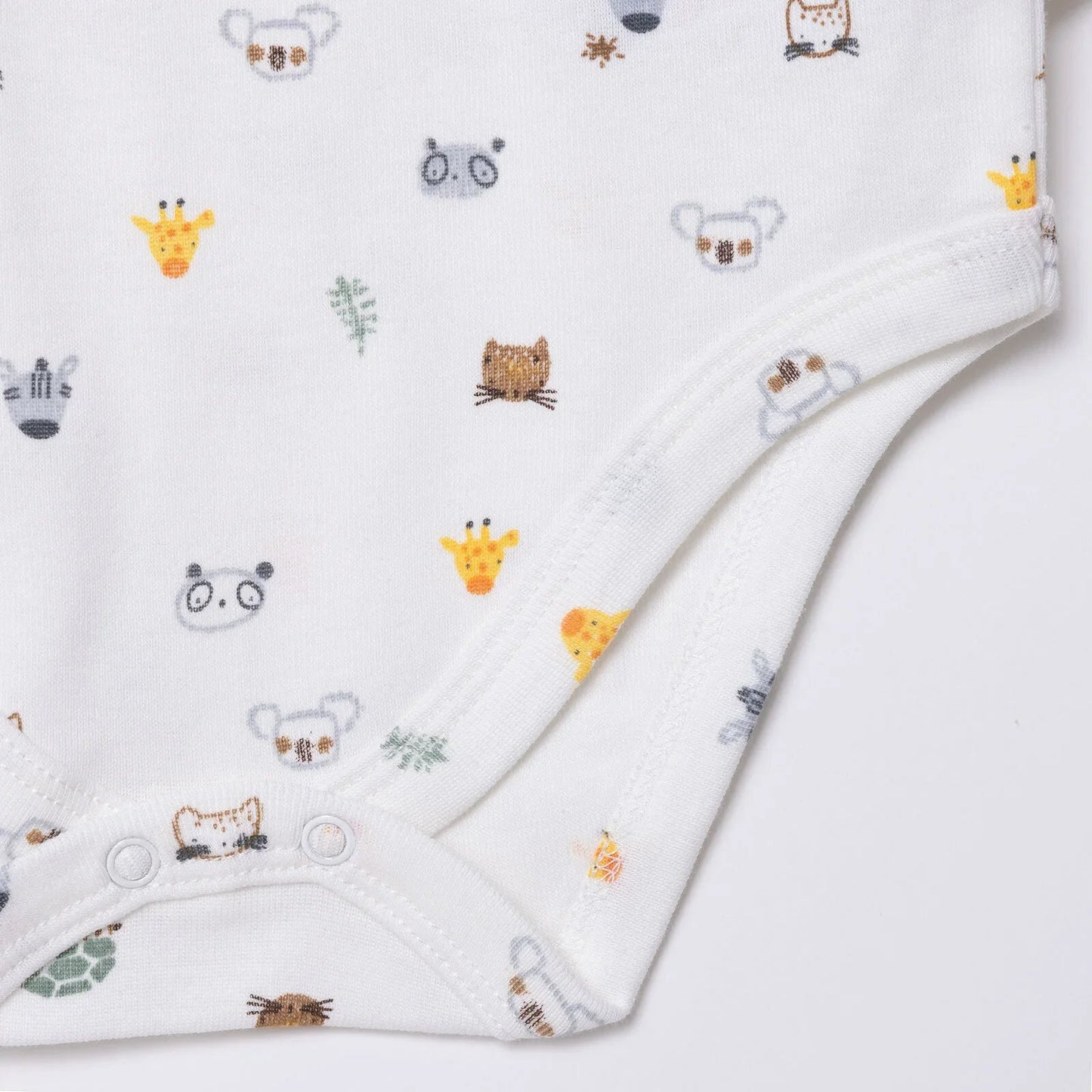HelloBaby Long Sleeve Body 2 Pack - Ecru - mezetto ebebek ebebek