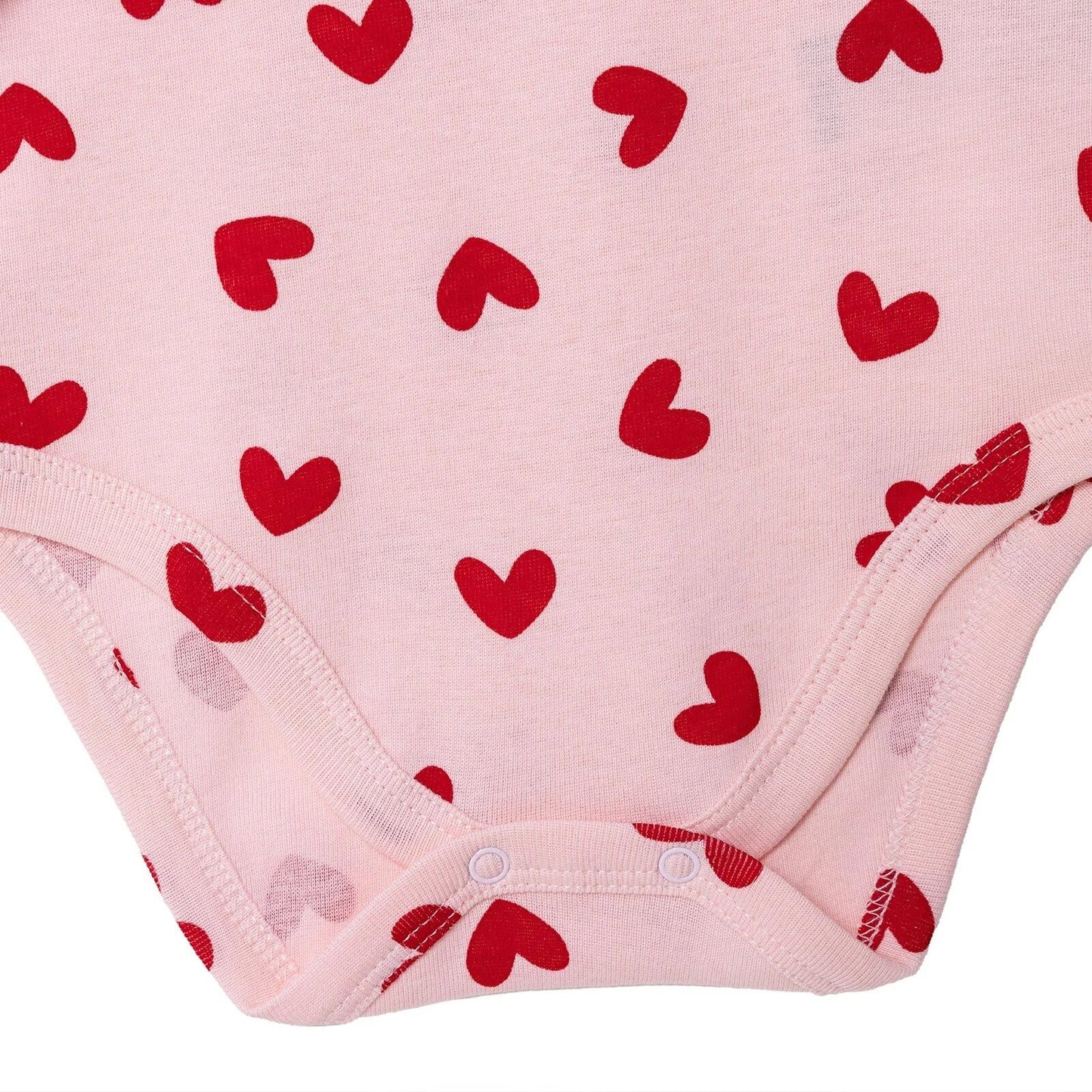 HelloBaby Long Sleeve Body 2 pcs - Red - mezetto ebebek ebebek