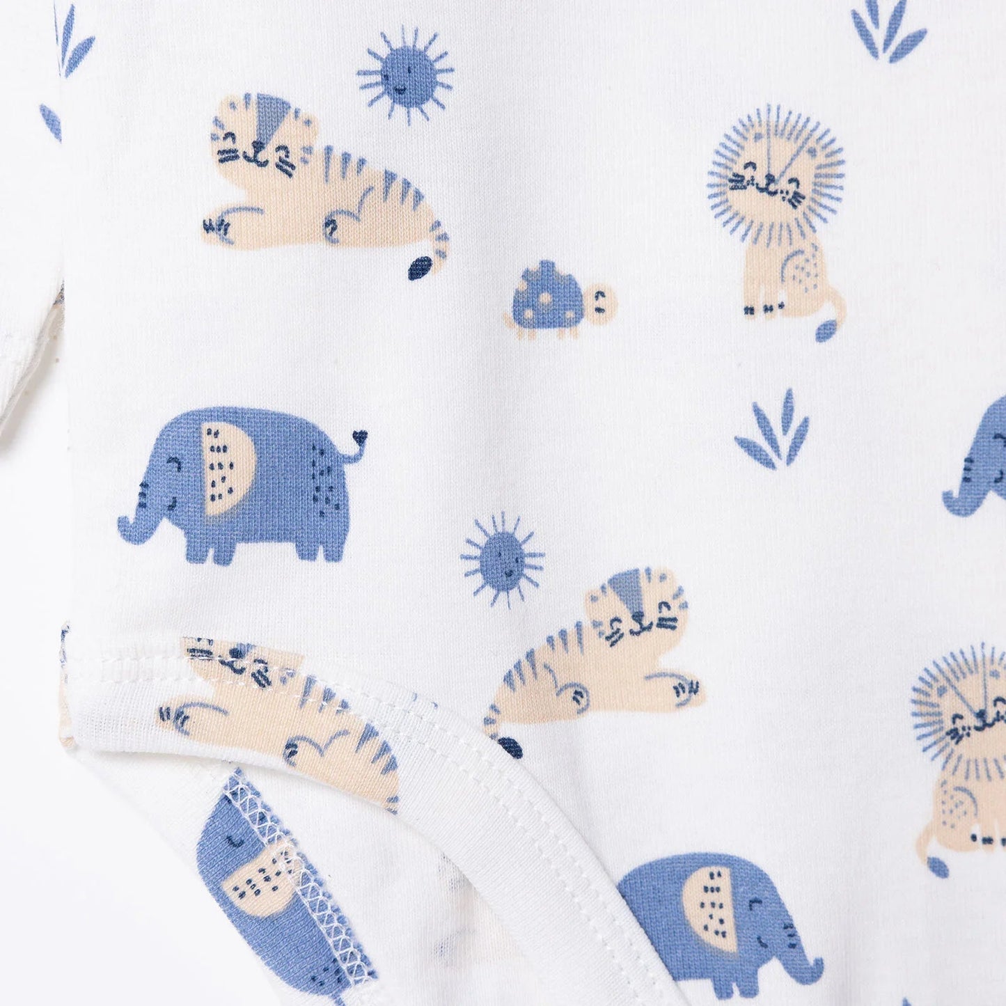 HelloBaby Long Sleeve Body - Ecru - mezetto ebebek ebebek