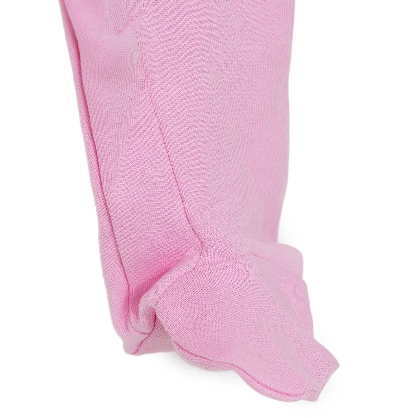 HelloBaby Newborn Baby Girl Footed Jumpsuit - Pink - mezetto ebebek ebebek