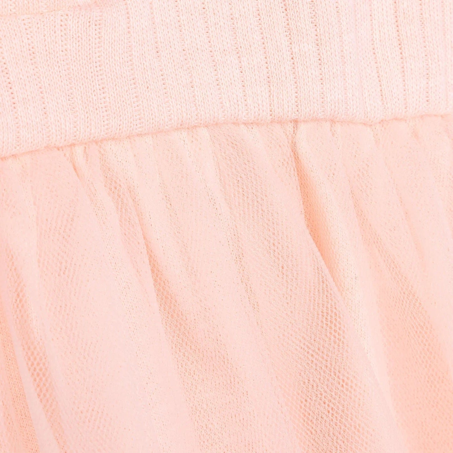 HelloBaby Newborn Girl Tulle Dress - Salmon - mezetto ebebek ebebek