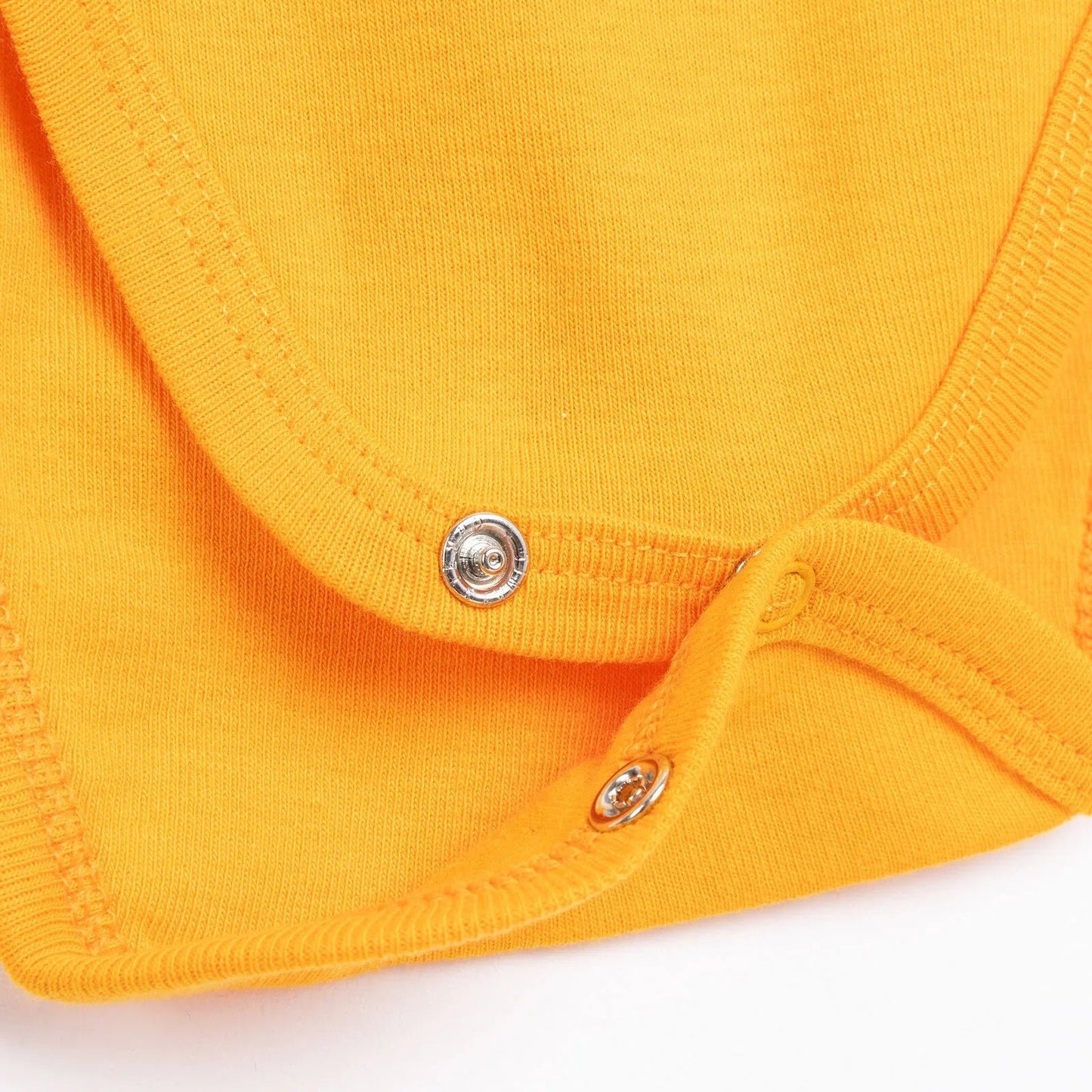 HelloBaby Short Sleeve Bodysuit - Orange - mezetto ebebek ebebek