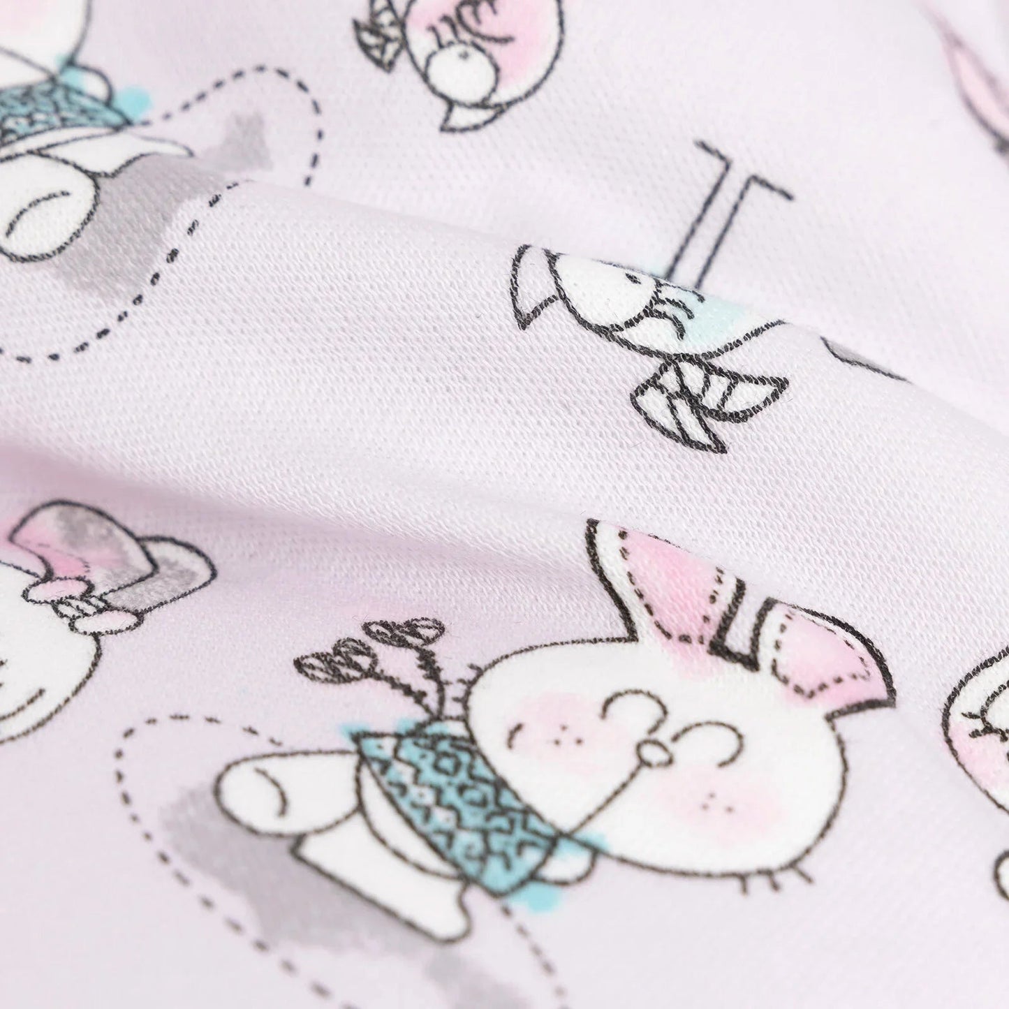 HelloBaby Sleepsuit - Purple - mezetto ebebek ebebek