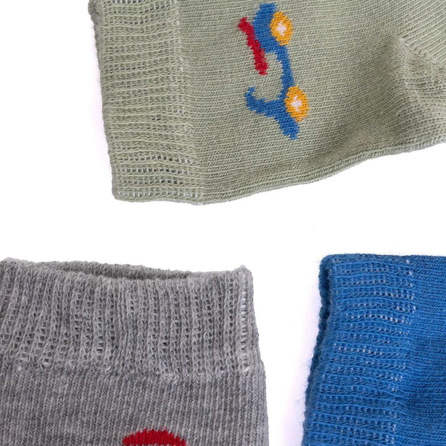 HelloBaby Socks 5 pcs - Blue - mezetto ebebek ebebek