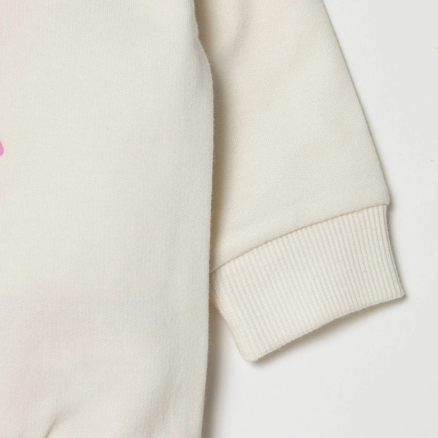 HelloBaby Sweatshirt - Ecru - mezetto ebebek ebebek