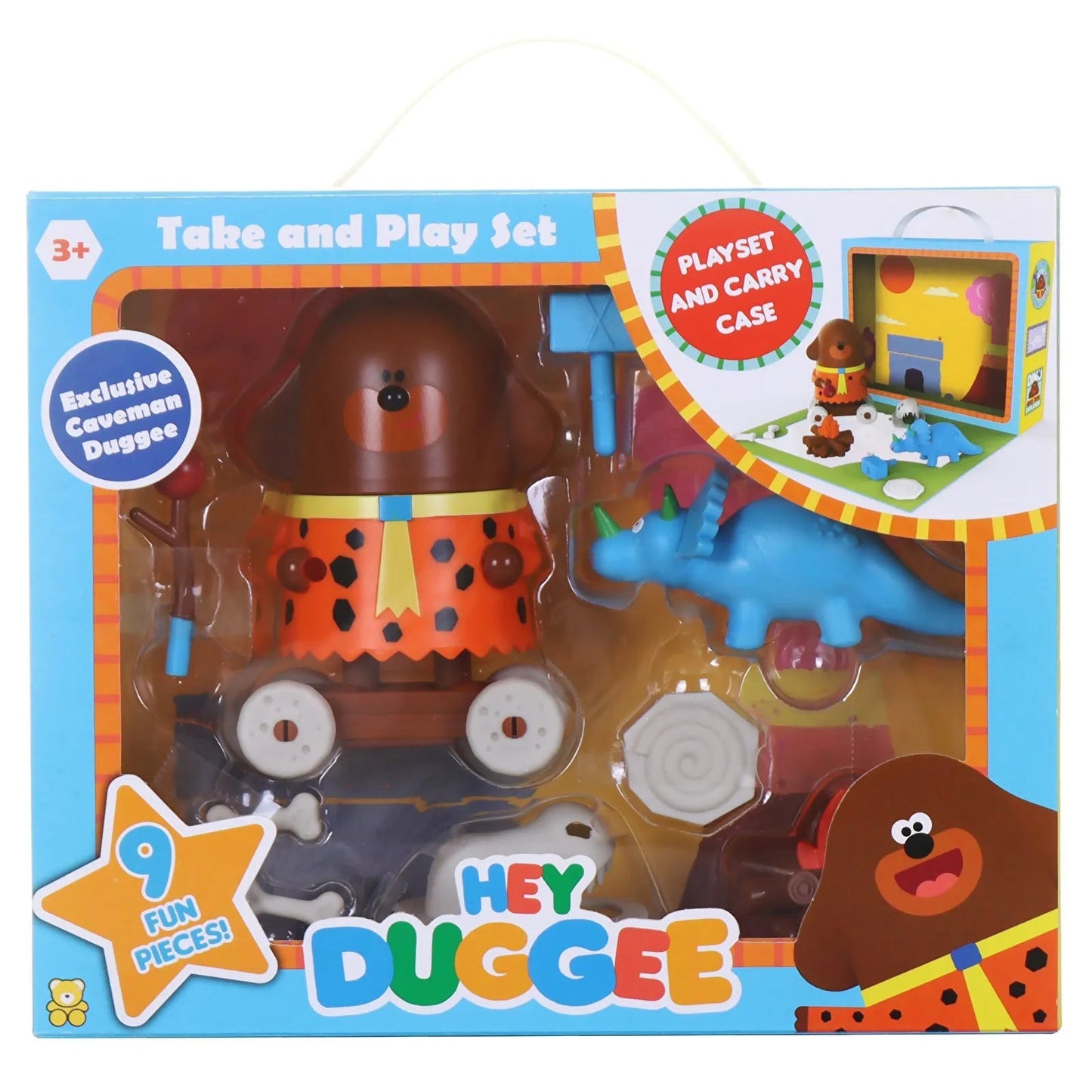 Hey Duggee Secret Surprise Take and Play Set Dinosaurs with Duggee - mezetto ebebek ebebek