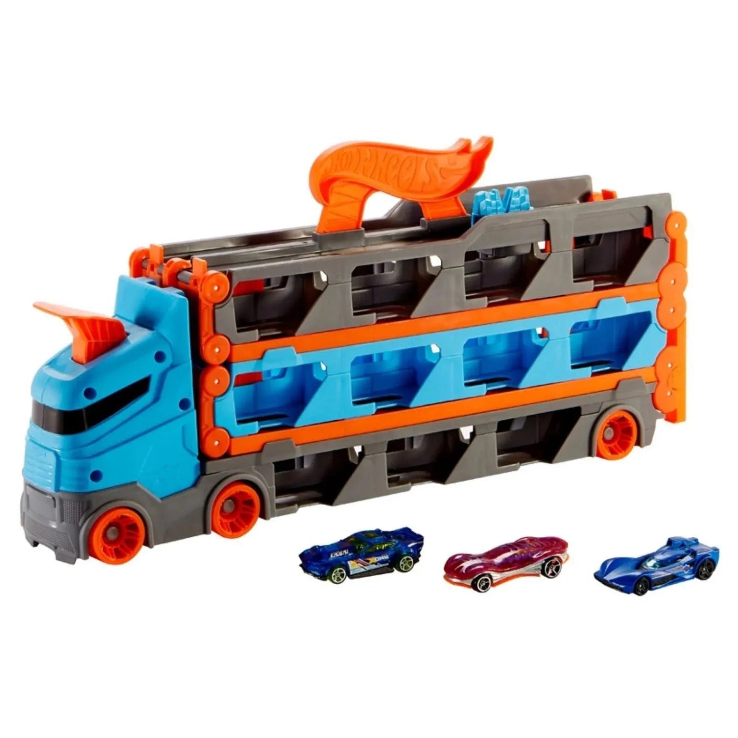 Hot Wheels City Speedway Hauler - mezetto ebebek ebebek