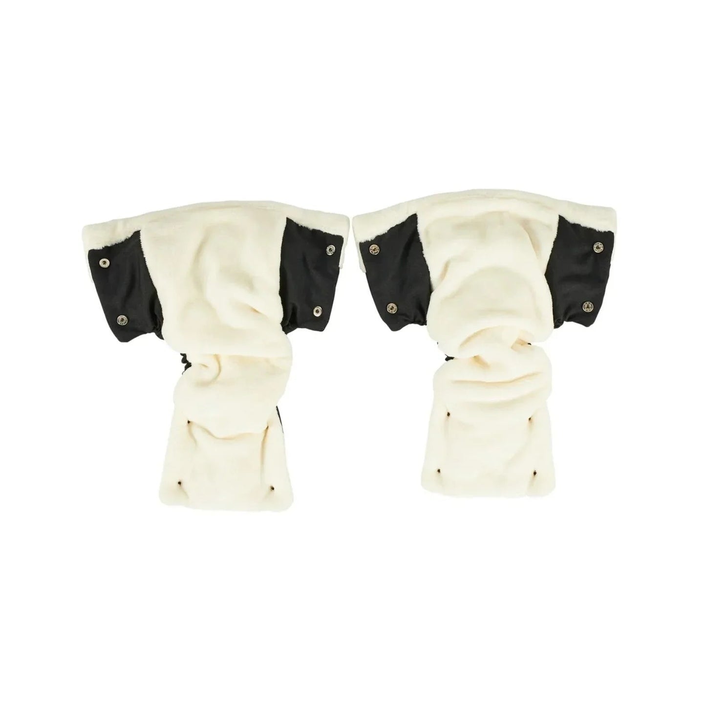 Ickle Bubba Pram Mitts - Black - mezetto ebebek ebebek