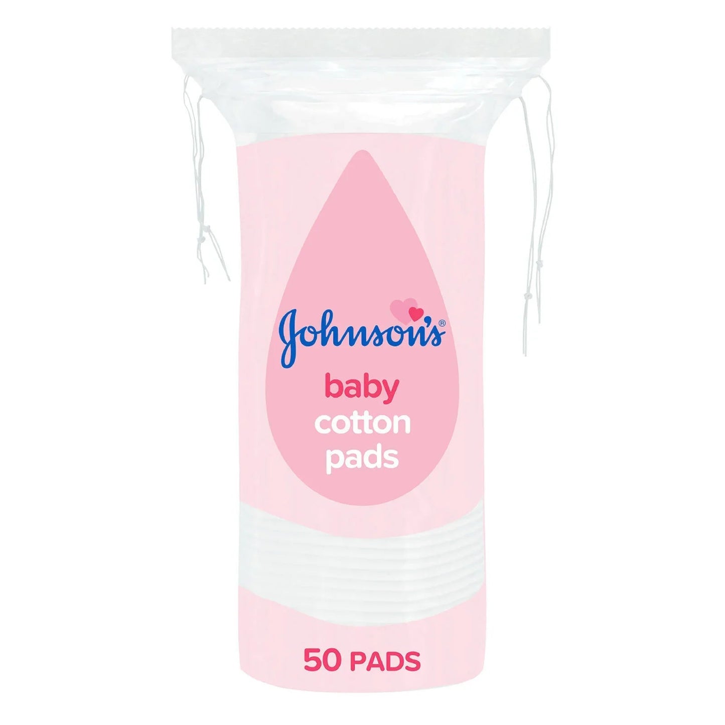 Johnson's Baby Cotton Pads 50 pads - mezetto ebebek ebebek
