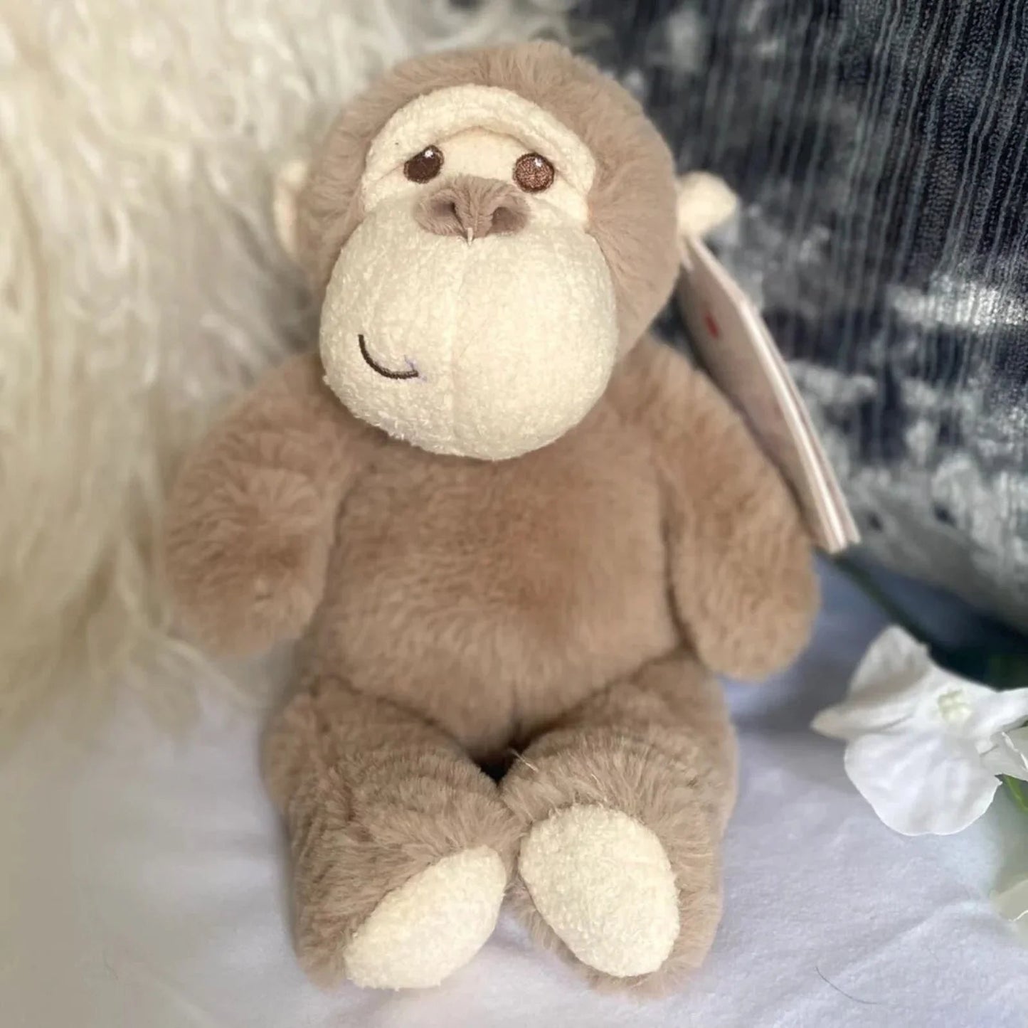 Keeleco Baby Marcel Monkey 14cm - mezetto ebebek ebebek