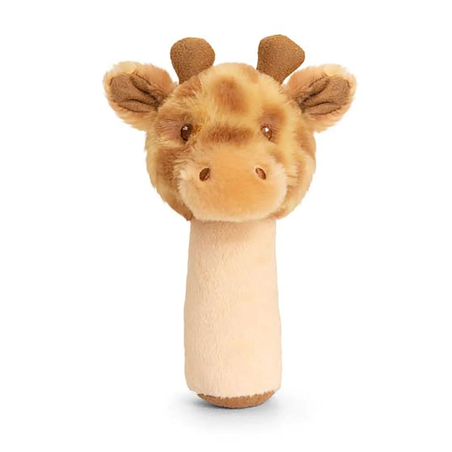 Keeleco Huggy Giraffe Stick Rattle 14cm - mezetto ebebek ebebek