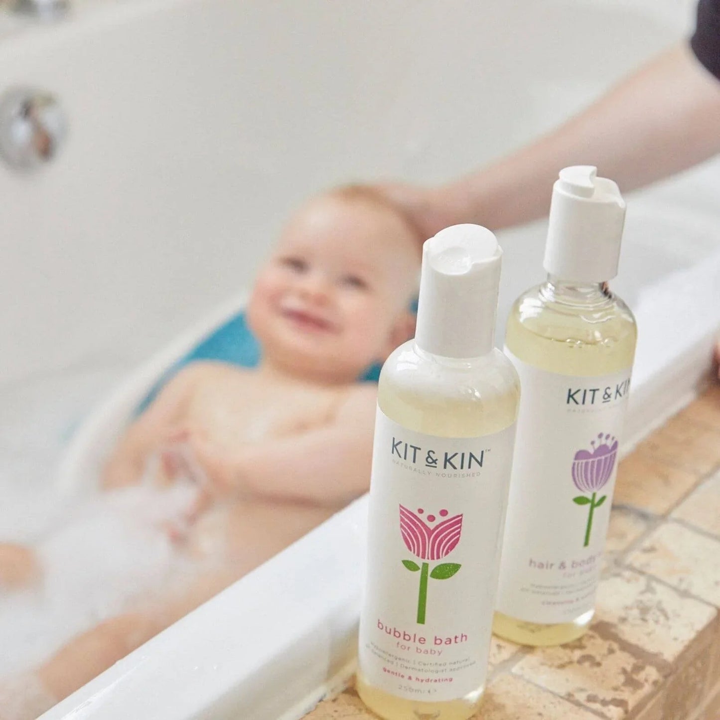 Kit & Kin Shampoo & Body Wash 250ml - mezetto ebebek ebebek