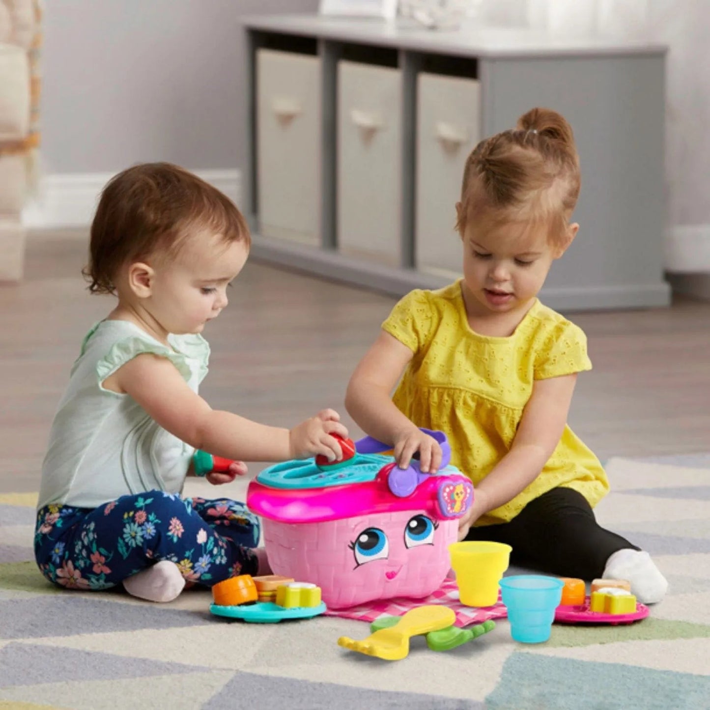 LeapFrog Shapes & Sharing Picnic Basket - mezetto ebebek ebebek