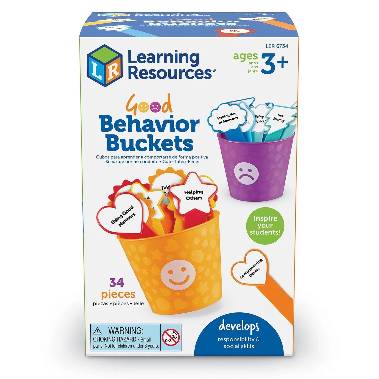 Learning Resources Good Behaviour Buckets - mezetto ebebek ebebek
