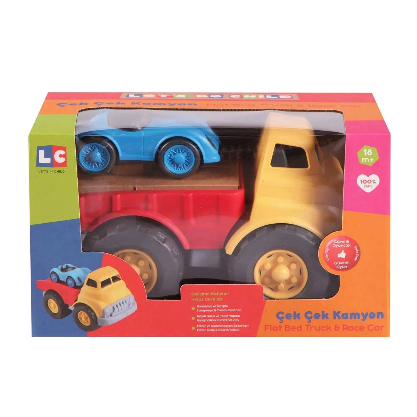 Let's Be Child Big Tow Truck Assorted - mezetto ebebek ebebek