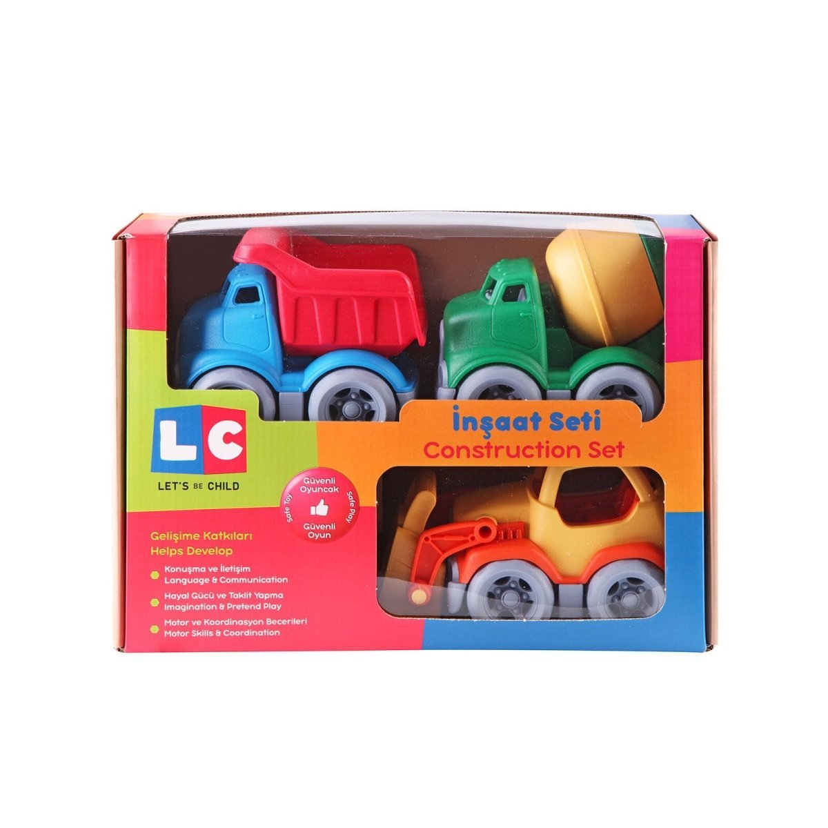Let's Be Child Construction Set Assorted - mezetto ebebek ebebek