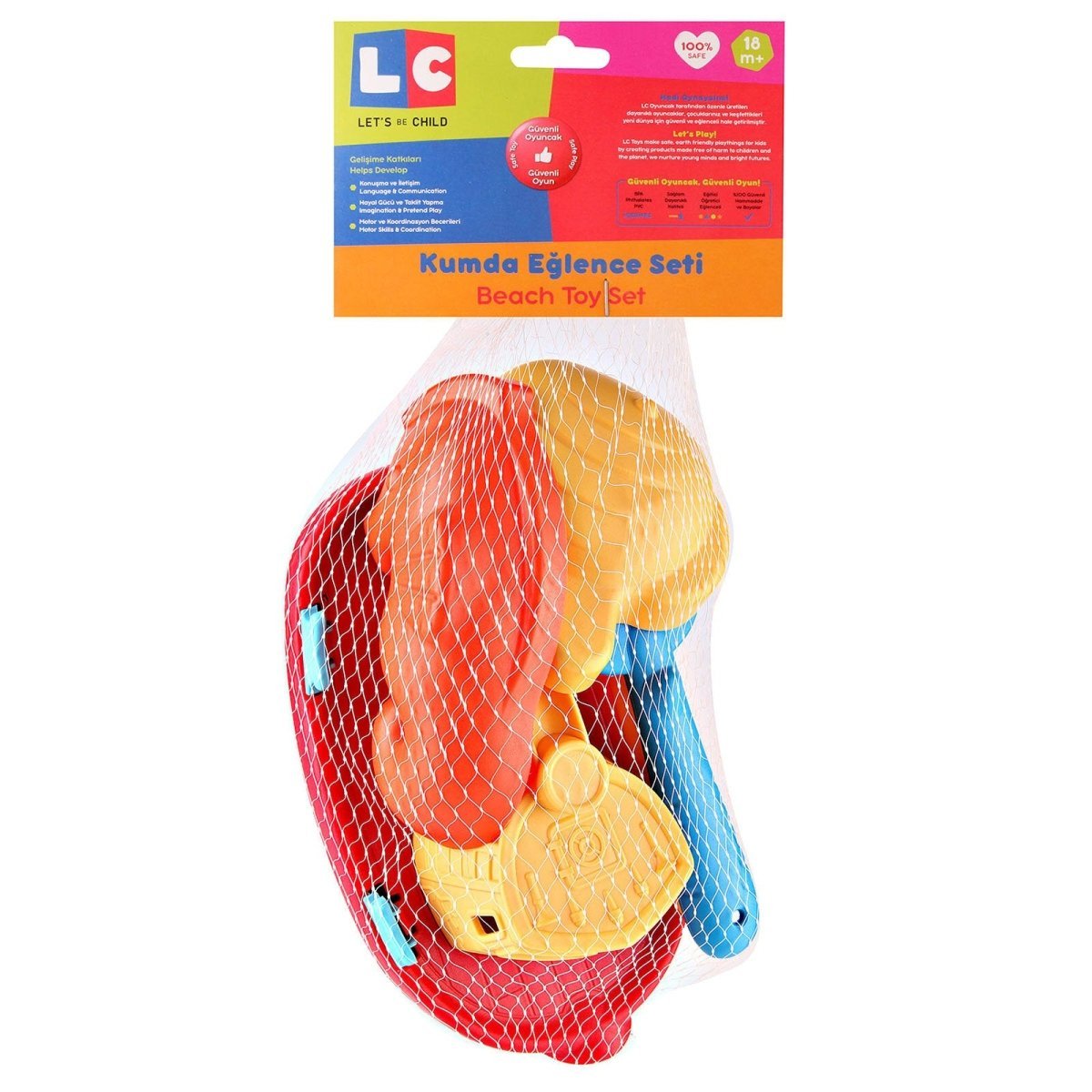 Let's Be Child Mesh Ship and Beach Set Assorted - mezetto ebebek ebebek