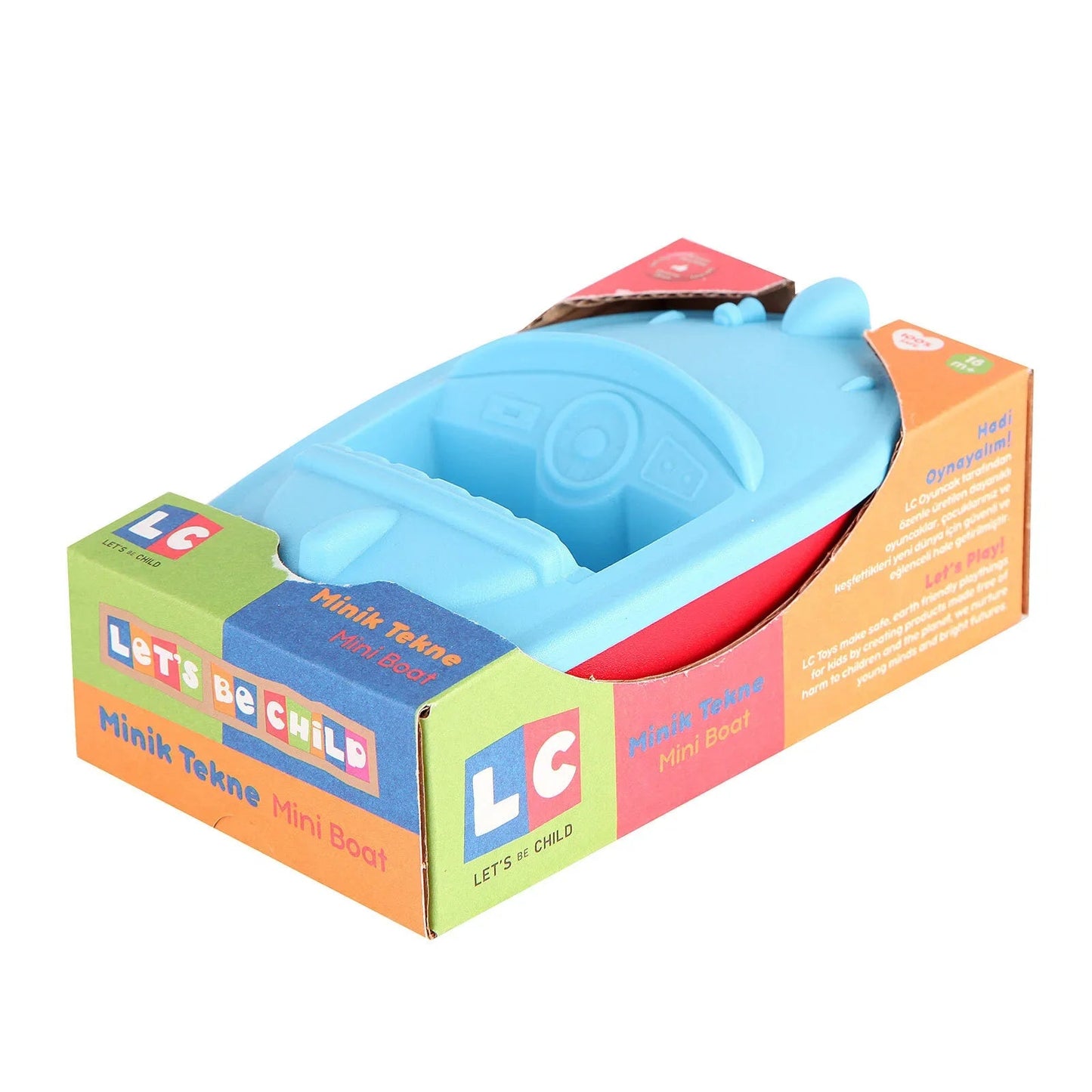 Let's Be Child Tiny Boat Assorted - mezetto ebebek ebebek