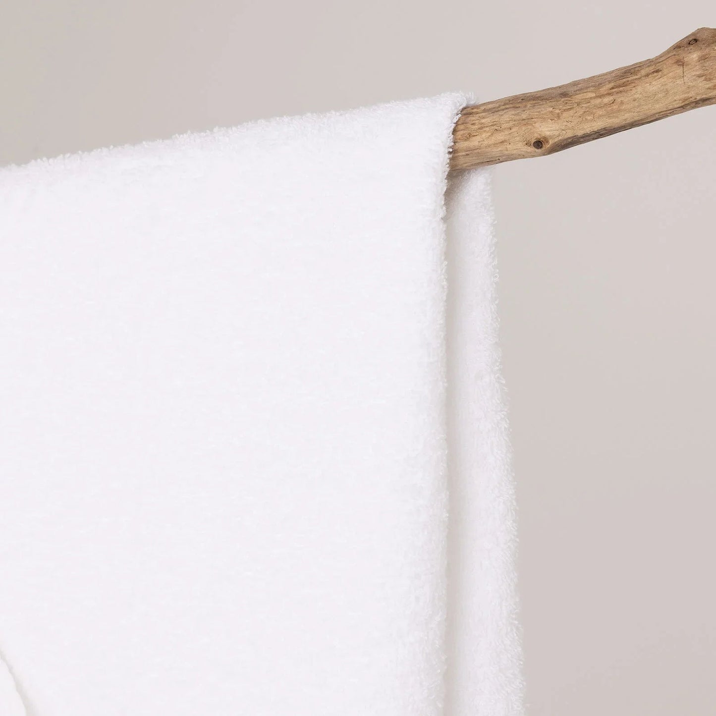 Little Dreams Boy Baby Towel - White - mezetto