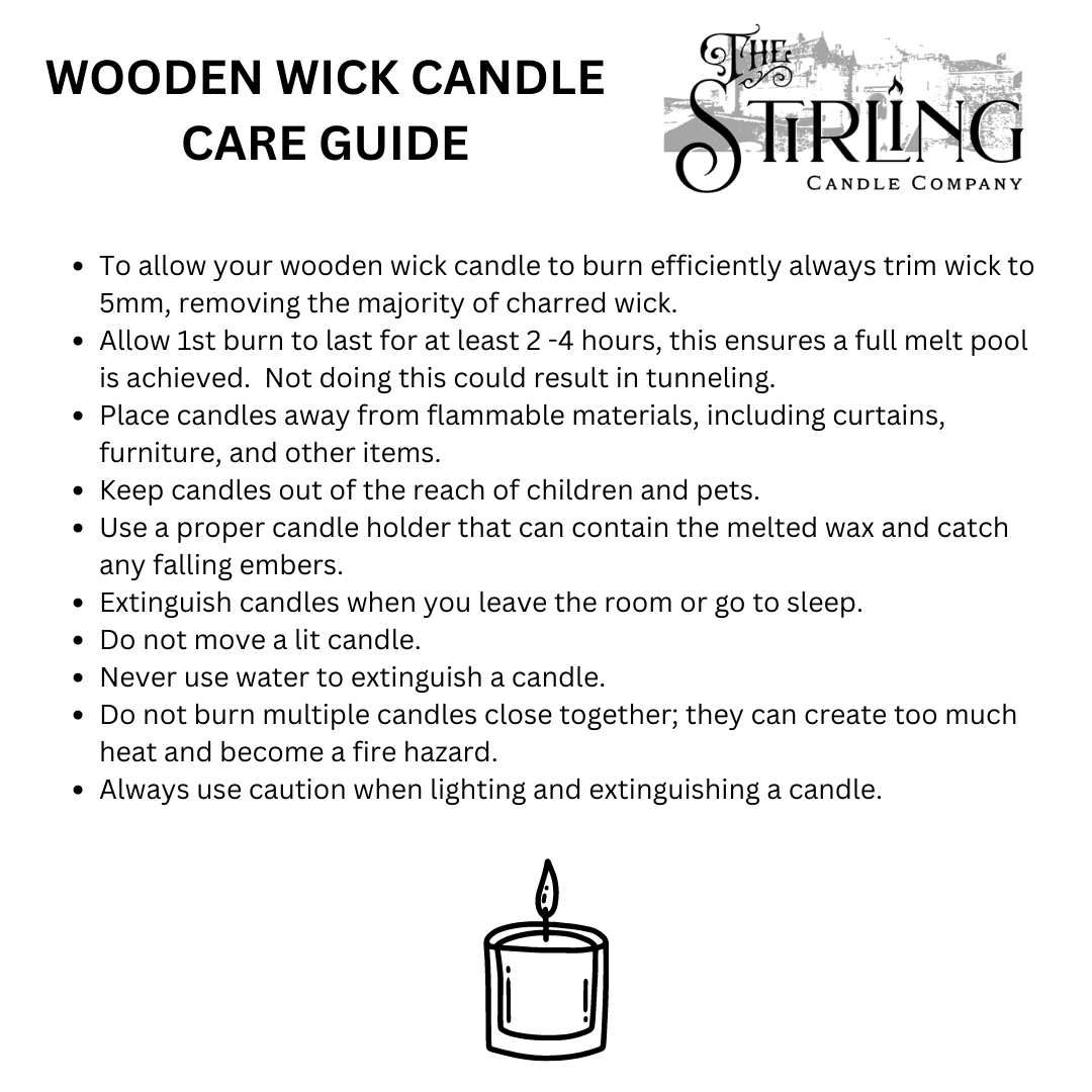 Mandarin Tang - Travel Tin Candle - Wooden Wick - mezetto Shopify Collective The Stirling Candle Company